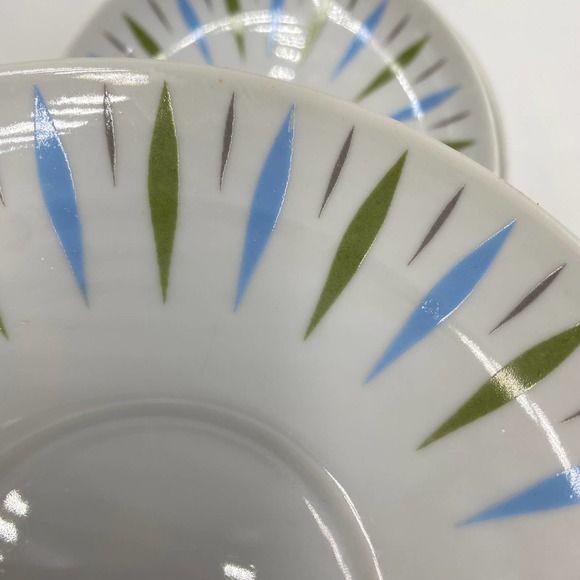 Custom for @cokergate Mid Century Modern Pattern Carousel by Mikasa - Picture 8 of 10